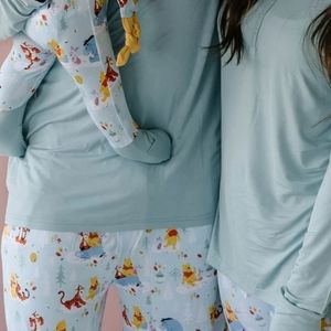 Little Sleepies Disney Winnie the Pooh Meme Bamboo Viscose Pajamas Large